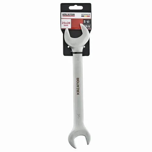Oboustranný klíč otevřený 25x28 -260mm Kreator KRTH30210