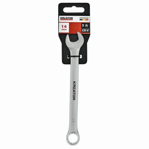 Oboustranný klíč očko/otevřený 14mm Kreator KRTH30409