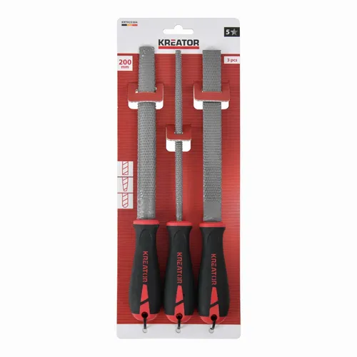 Rašple sada 3ks 200mm Kreator KRTH23304