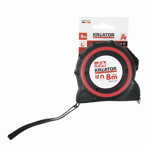 Svinovací metr ALU 8m Kreator KRTH70203