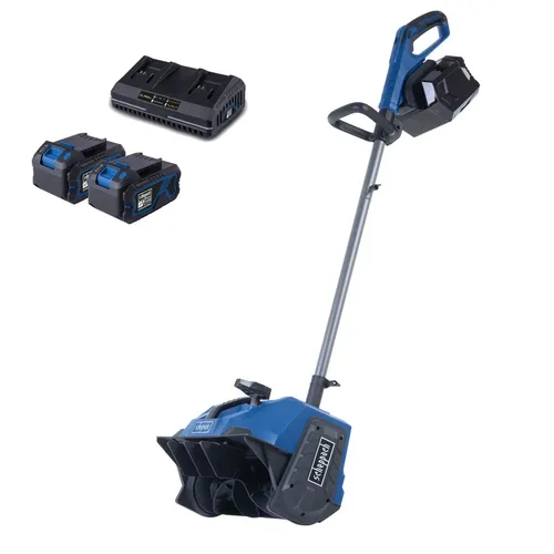 Scheppach BC-SNB410-X-SET XL2 2x 20 V IXES aku sněhová fréza + 4Ah baterie + nabíječka 4,5 A