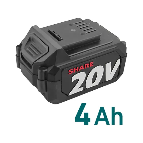 Fukar aku share20v, brushless, 4ah EXTOL INDUSTRIAL 8791906