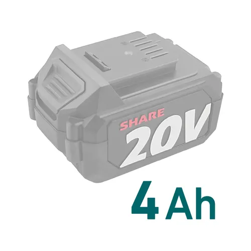 Fukar aku share20v, brushless, bez baterie a nabíječky EXTOL INDUSTRIAL 8791907