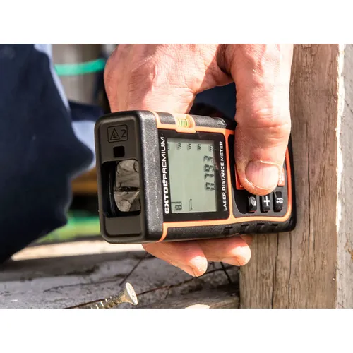 Zrušeno! nahrazeno výrobkem 8820047, metr laserový digitální 40m EXTOL PREMIUM 8820042