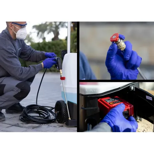 Pojízdný akumulátorový postřikovač Pulmic Industrial 35