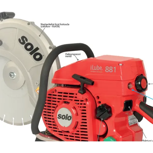Rozbrušovací pila SOLO iLube® 881-14