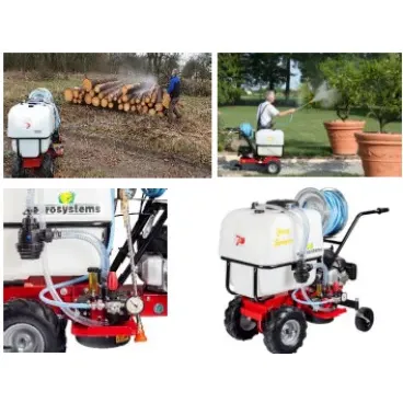 Pojízdný motorový vysokotlaký postřikovač Gardim Sprayer s vlastním pohonem