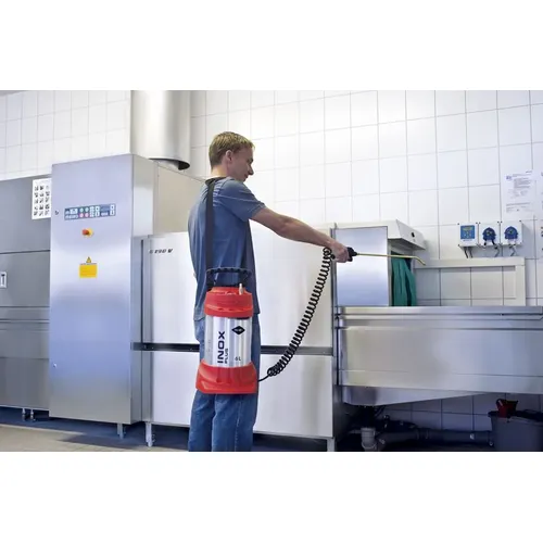 Ruční postřikovač MESTO INOX PLUS 6L včetně kompresního ventilu