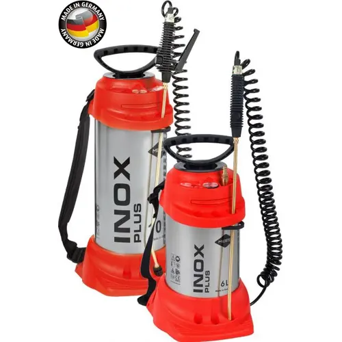 Ruční postřikovač MESTO INOX PLUS 6L včetně kompresního ventilu