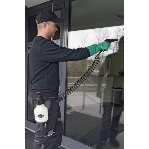 Ruční postřikovač MESTO 3132GT včetně 2,5 m spirálové hadice