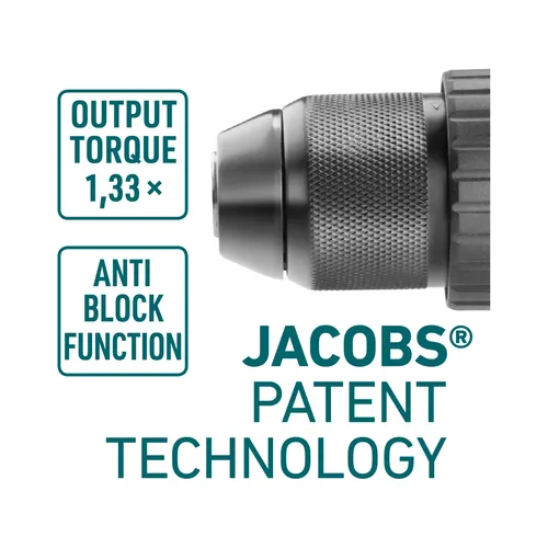 Vrtací šroubovák aku s příklepem share20v, brushless, 20v li-ion, 2ah EXTOL INDUSTRIAL 8791800