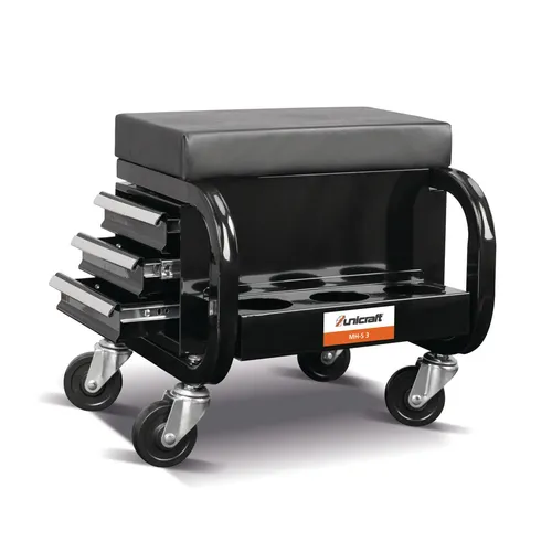 Dílenská pojízdná stolička MH-S 3 6201903 Unicraft