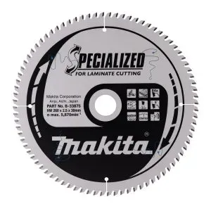 Makita B-33875 kotouč pilový lamino SPECIALIZED 260x2.5x30mm 84Z = old B-29496