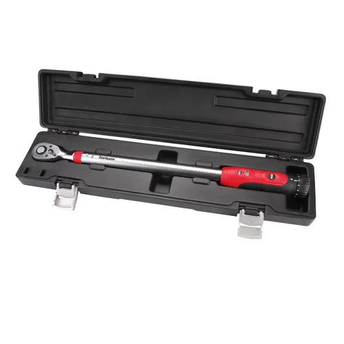 Zrušeno! nahrazeno výrobkem 4700215, klíč momentový se stupnicí, 48 zubů, 1/2", 40-200nm, crv FORTUM 4700213