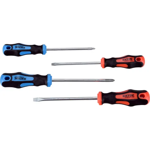 Zrušeno! nahrazeno výrobkem tht2506052, šroubováky, sada 4ks, 2x(-),2x(ph), crv EXTOL PREMIUM 8819254