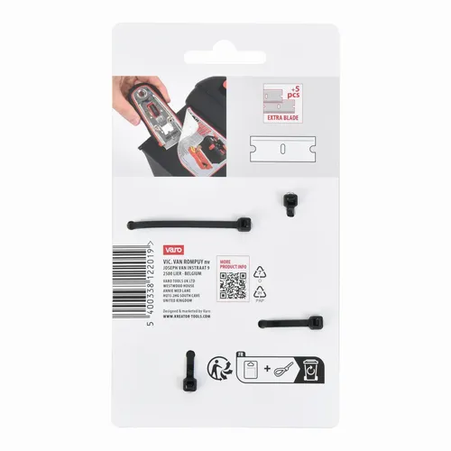 Kovová škrabka  plus  5ks břitů Kreator KRTH00501