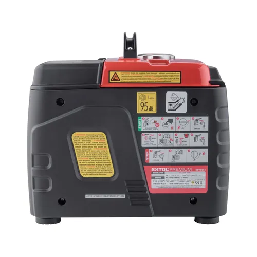 Elektrocentrála digitální invertorová, 1,2kw EXTOL PREMIUM 8895551