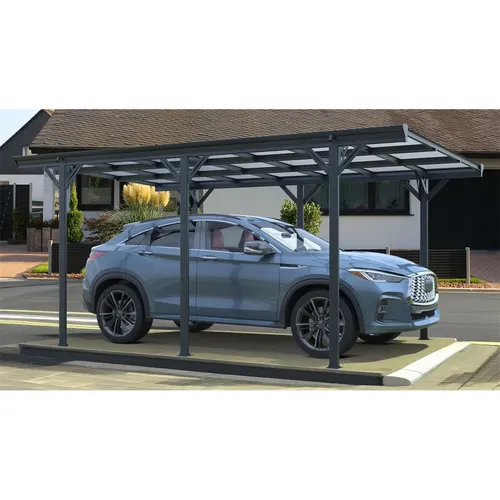 Riwall PRO RMCP 16 x 10 Anthracite přístřešek pro auto ( 5 x 3 m )