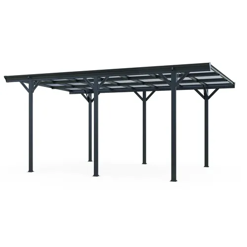 Riwall PRO RMCP 16 x 10 Anthracite přístřešek pro auto ( 5 x 3 m )