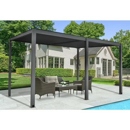 Riwall PRO RMBP 13 x 10 Anthracite bioklimatická pergola ( 4 x 3 m )