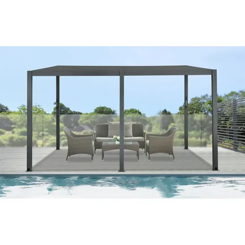 Riwall PRO RMBP 13 x 10 Anthracite bioklimatická pergola ( 4 x 3 m )