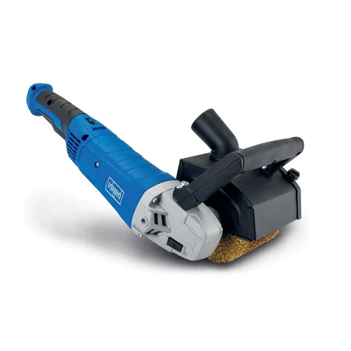 Scheppach MRS 1300 kartáčová / renovační bruska + nylonový a smirkový kartáč K80