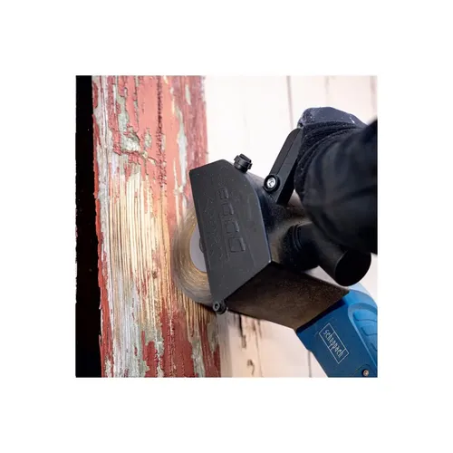 Scheppach MRS 1300 kartáčová / renovační bruska + nylonový a smirkový kartáč K80