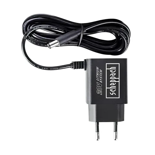 Scheppach BP2.0A-Li20V nabíječka akumulátorů 20V/0,6 A (pro MS150-46 E / 173-51E / 196-51E / 225-53E)
