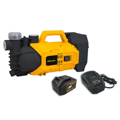 Riwall PRO RAJP 2820 SET aku 20V čerpadlo + 4 Ah baterie + nabíječka