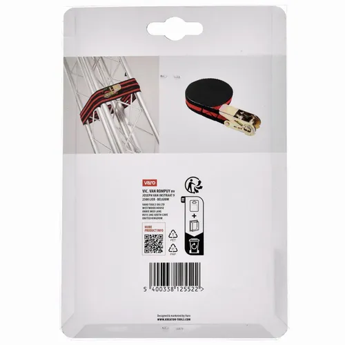 Upínací popruh ráčnový 135kg / 5m Kreator KRTH40803