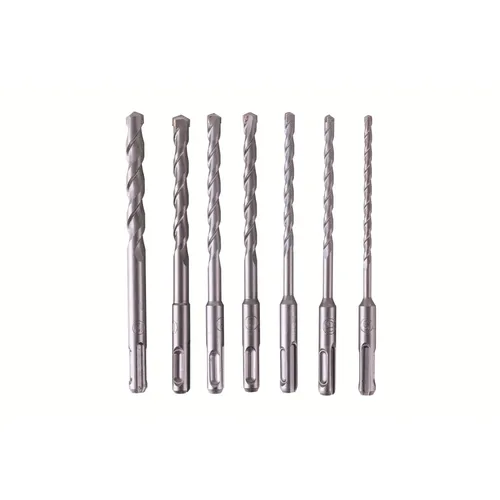 Scheppach Sada 7 vrtáků  SDS Plus pr. 5/2x6/2x8/10/12 mm