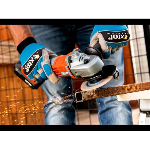 Zrušeno! nahrazeno výrobkem 8891838, bruska úhlová aku share20v, 115mm, 20v li-ion, 2ah EXTOL PREMIUM 8891840