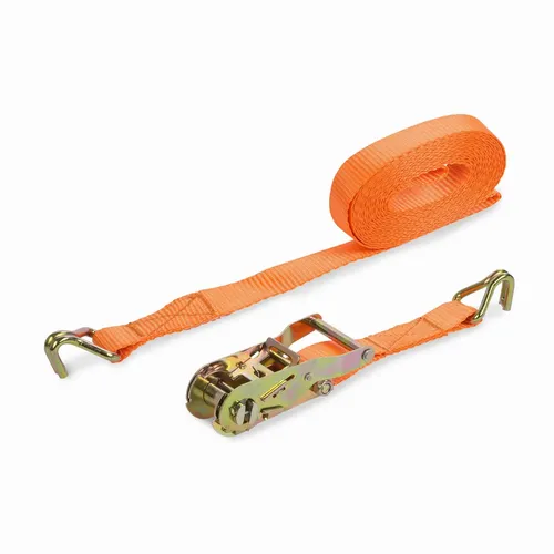 Upínací popruh ráčnový s háky 480kg / 5m HIGH QUALITY Kreator KRTH40805