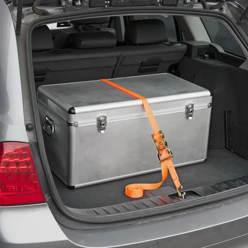 Upínací popruh ráčnový s háky 480kg / 5m HIGH QUALITY Kreator KRTH40805