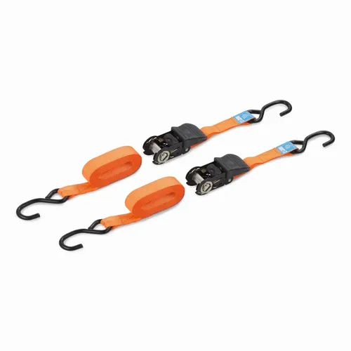 Upínací popruh ráčnový s háky 225kg / 4,5m (sada 2ks) HIGH QUALITY Kreator KRTH40806