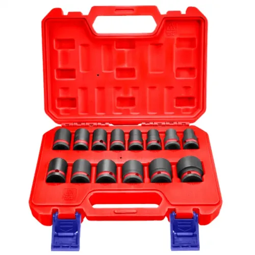 Emtop Sada 14 ks rázových nástrčných hlavic 1/2" L-40 mm