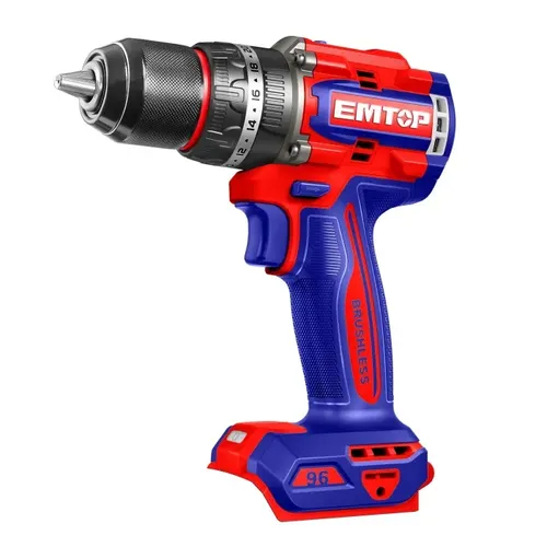 Emtop Aku vrtací šroubovák s příklepem 20V 96Nm solo