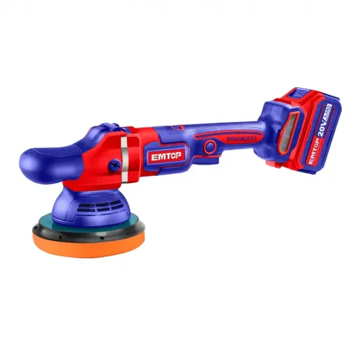 Emtop Aku leštička 20V 150mm solo