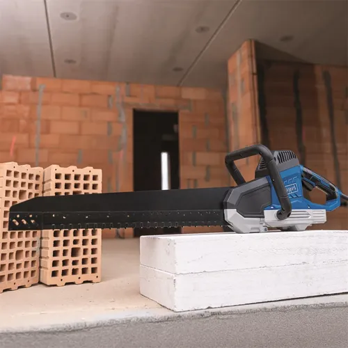 Scheppach AZE 430 pila na stavební materiály