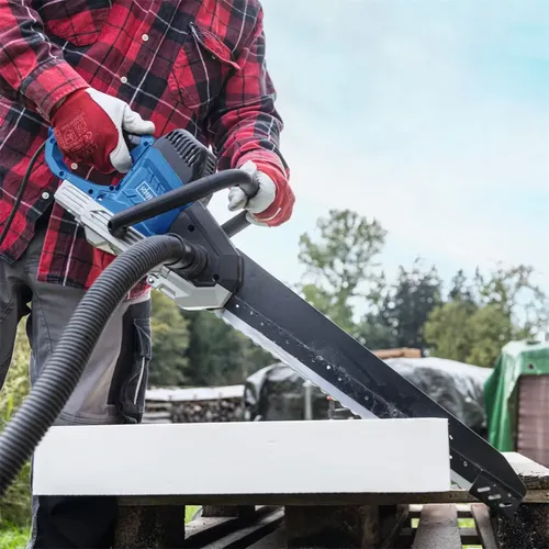 Scheppach AZE 430 pila na stavební materiály
