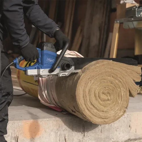 Scheppach AZE 430 pila na stavební materiály