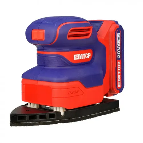 Emtop Aku vibrační delta bruska 20V solo