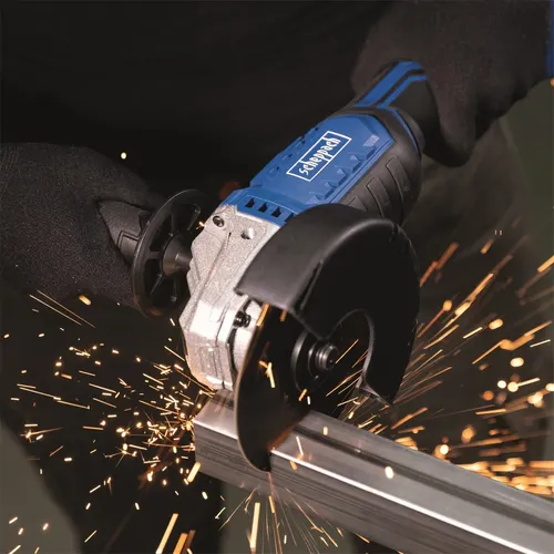 Scheppach C-AG125-X aku 20 V IXES úhlová bruska (bez baterie a nabíječky)