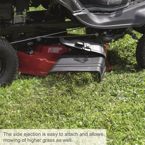 Scheppach MR 230-61 travní rider 61 cm s zadním a bočním výhozem a mechanickou převodovkou