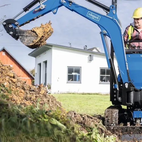 Scheppach EXC 1400 - minibagr