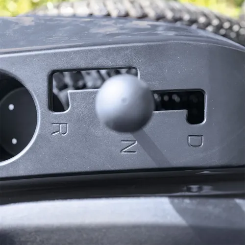 Scheppach TMR 452-98H-SD travní traktor 98 cm s bočním výhozem a hydrostatickou převodovkou