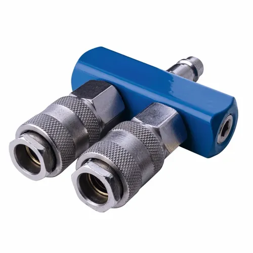 Scheppach Vzduchová rozbočka se 2 rychlospojkami