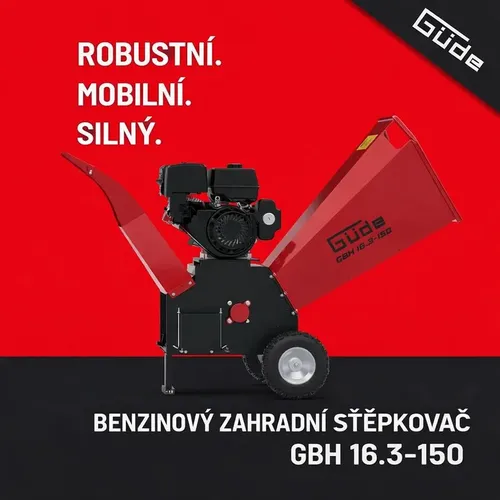 Motorový zahradní drtič GBH 16,3-150 Güde 94455