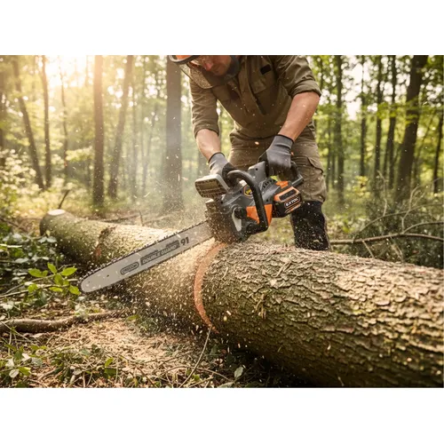 Pila řetězová aku 60v, 51cm, brushless, bez baterie a nabíječky EXTOL INDUSTRIAL 8795711