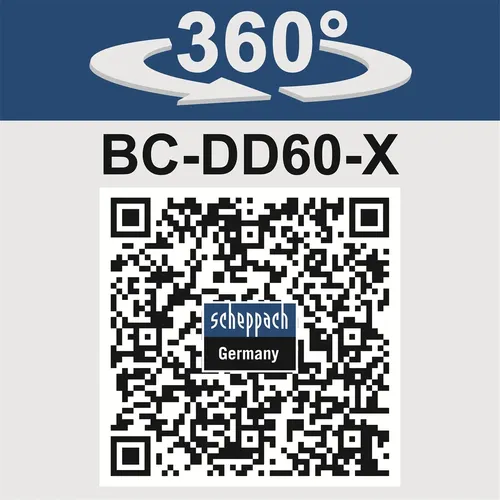 Scheppach BC-DD60-X 20 V IXES aku vrtací šroubovák (bez baterie a nabíječky)